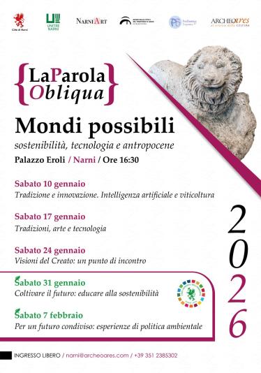 Poster la parola obliqua